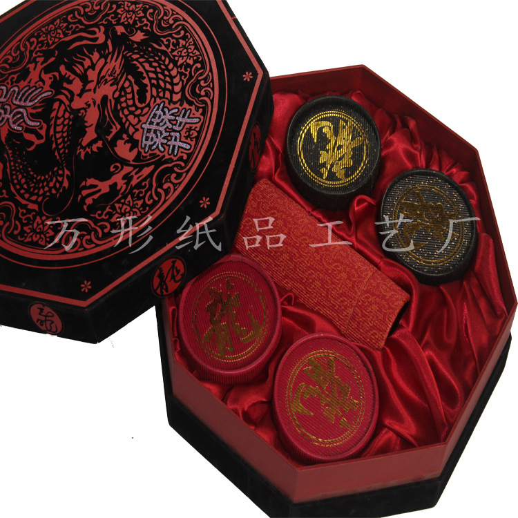 復(fù)古高端月餅包裝禮盒 廣州天河萬(wàn)形紙品工藝廠的精湛工藝之作
